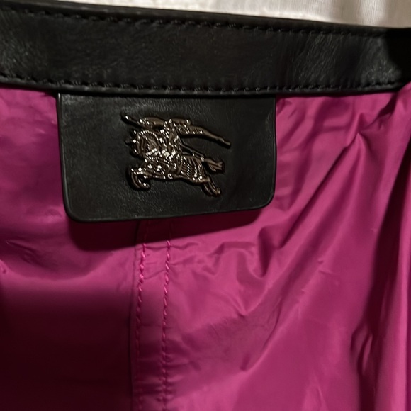 Burberry buckleigh Raspberry color tote
EUC - Picture 2 of 14